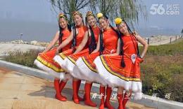 江西九江和中广场舞蹈队 我的九寨 (原创)正反面